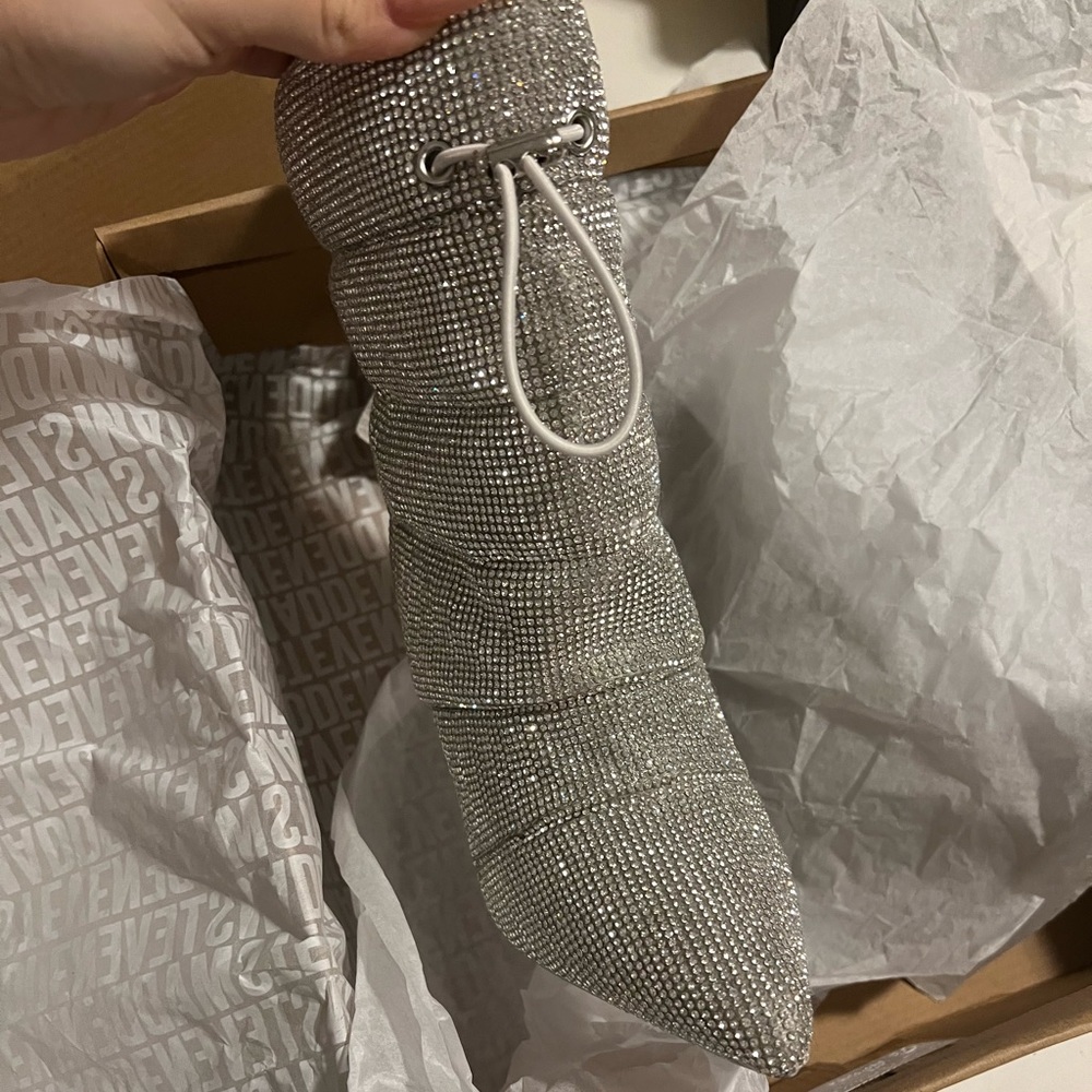 Steve Madden glitter heels!